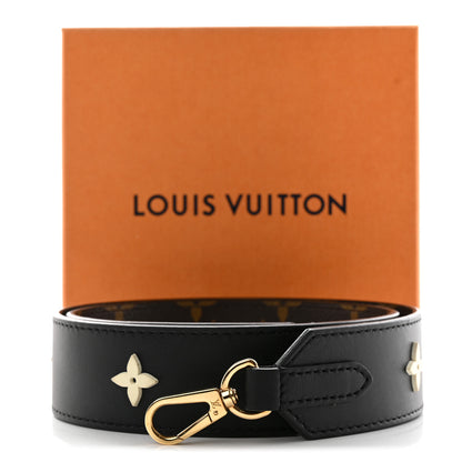 Louis Vuitton Monogram Letter Bandouliere Shoulder Strap Black 6 of 6