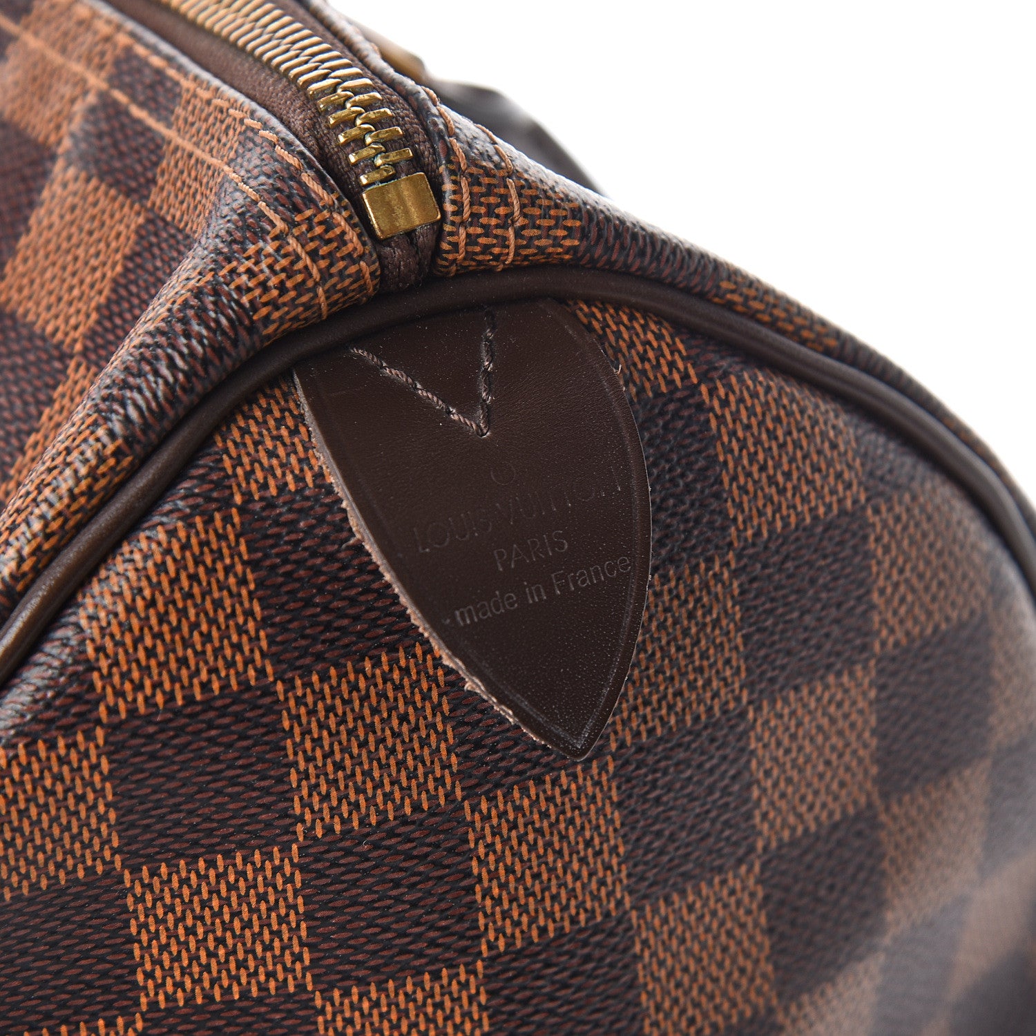 Louis Vuitton Damier Ebene Speedy 30 6 of 9