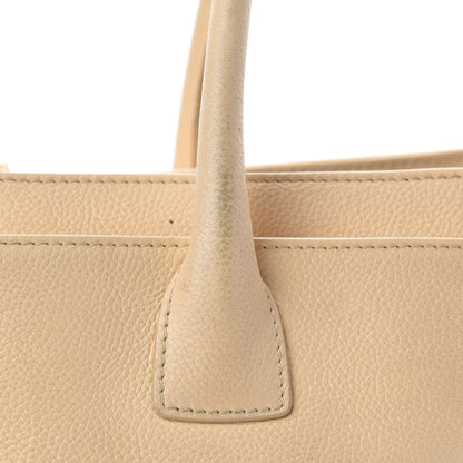 Chanel Calfskin Cerf Executive Shopper Tote Beige Clair 13 of 19