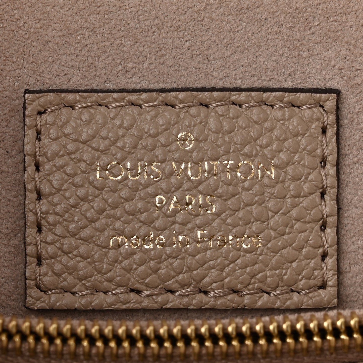 Empreinte Monogram Giant Madeleine MM Dove Grey Beige