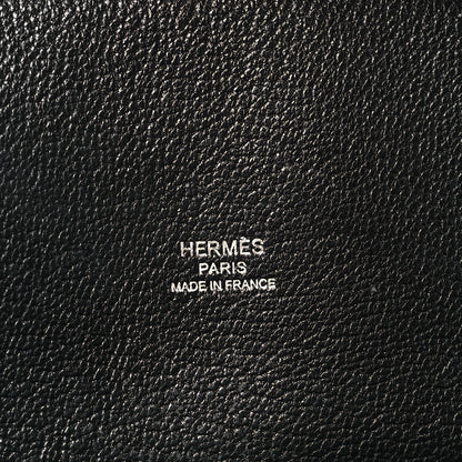 Hermes Taurillon Clemence Jypsiere 28 Black 6 of 9