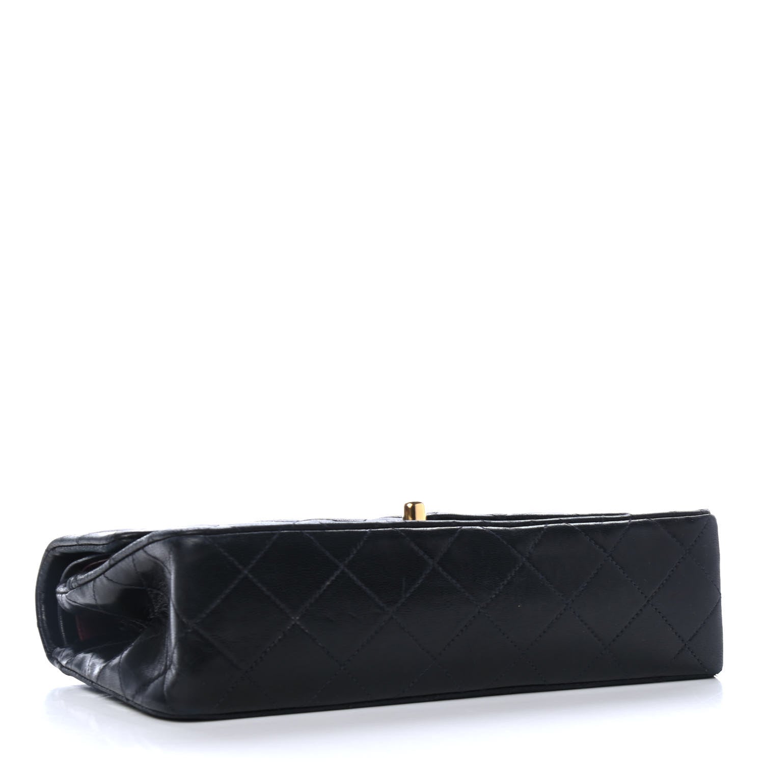 Chanel Lambskin Quilted Small Double Flap Black 3 of 4