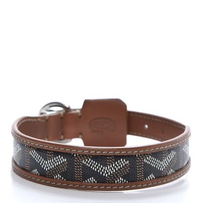 Goyard Goyardine Dog Collar Black Gold 3 of 11