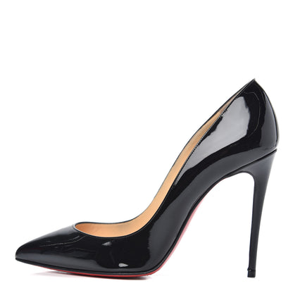 Christian Louboutin Patent Pigalle Follies 100 Pumps 36.5 Black 1 of 10