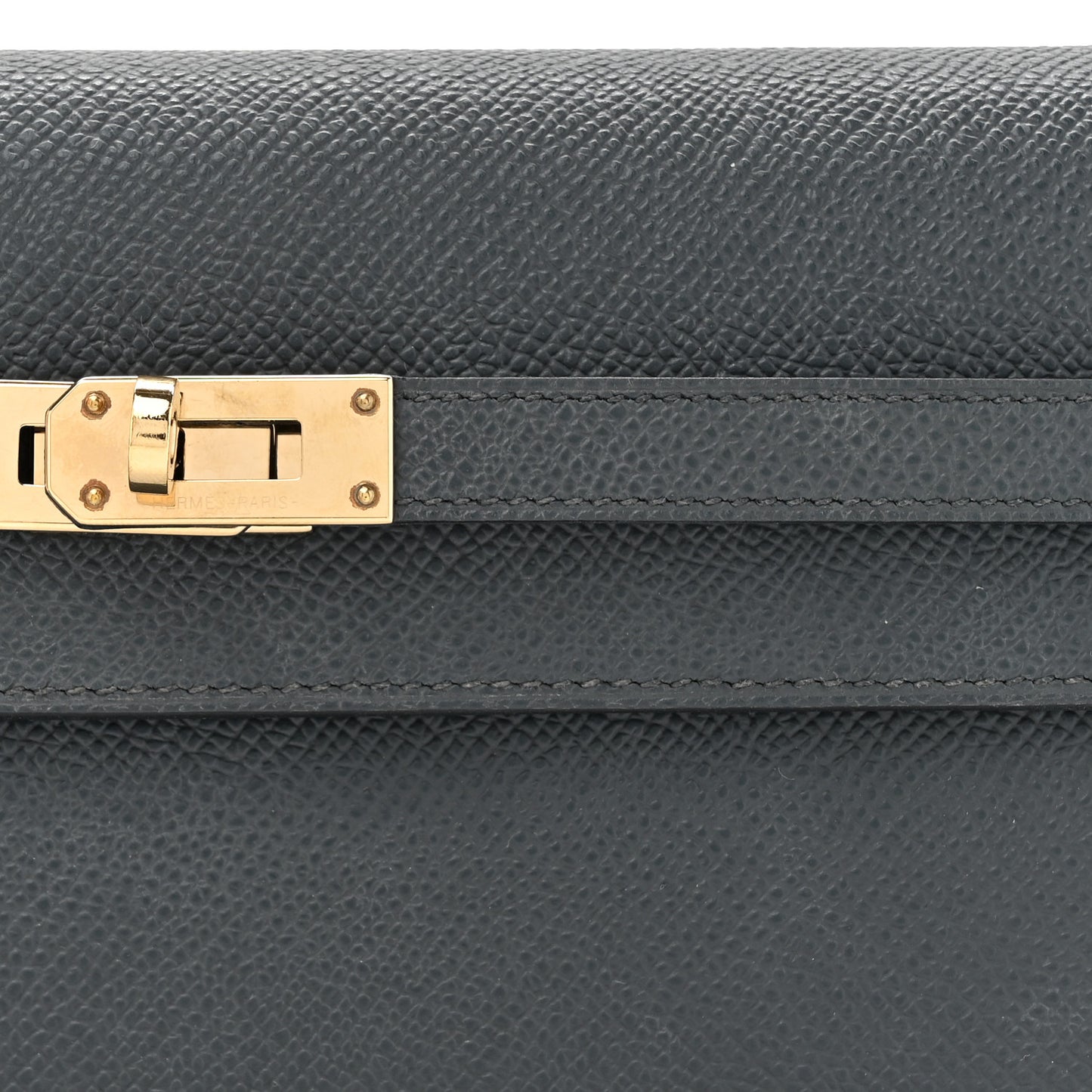 Epsom Kelly Wallet To Go Cordage Gris Misty Prunoir Jaune Milton