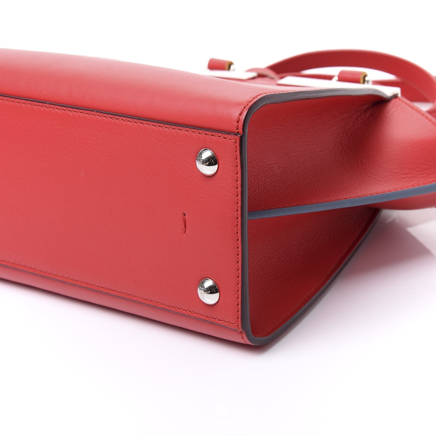 Fendi Vitello Dolce Mini 3jours Tote Fiamma 6 of 10