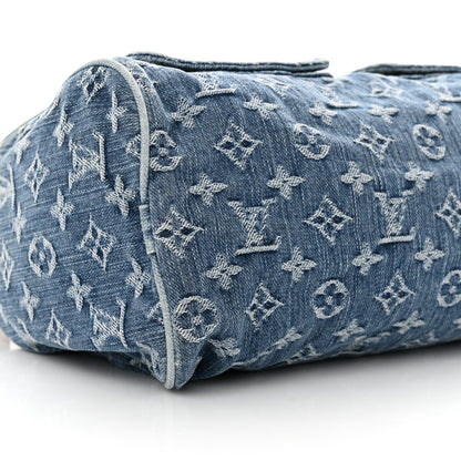 Louis Vuitton Monogram Denim Neo Speedy Blue 9 of 14