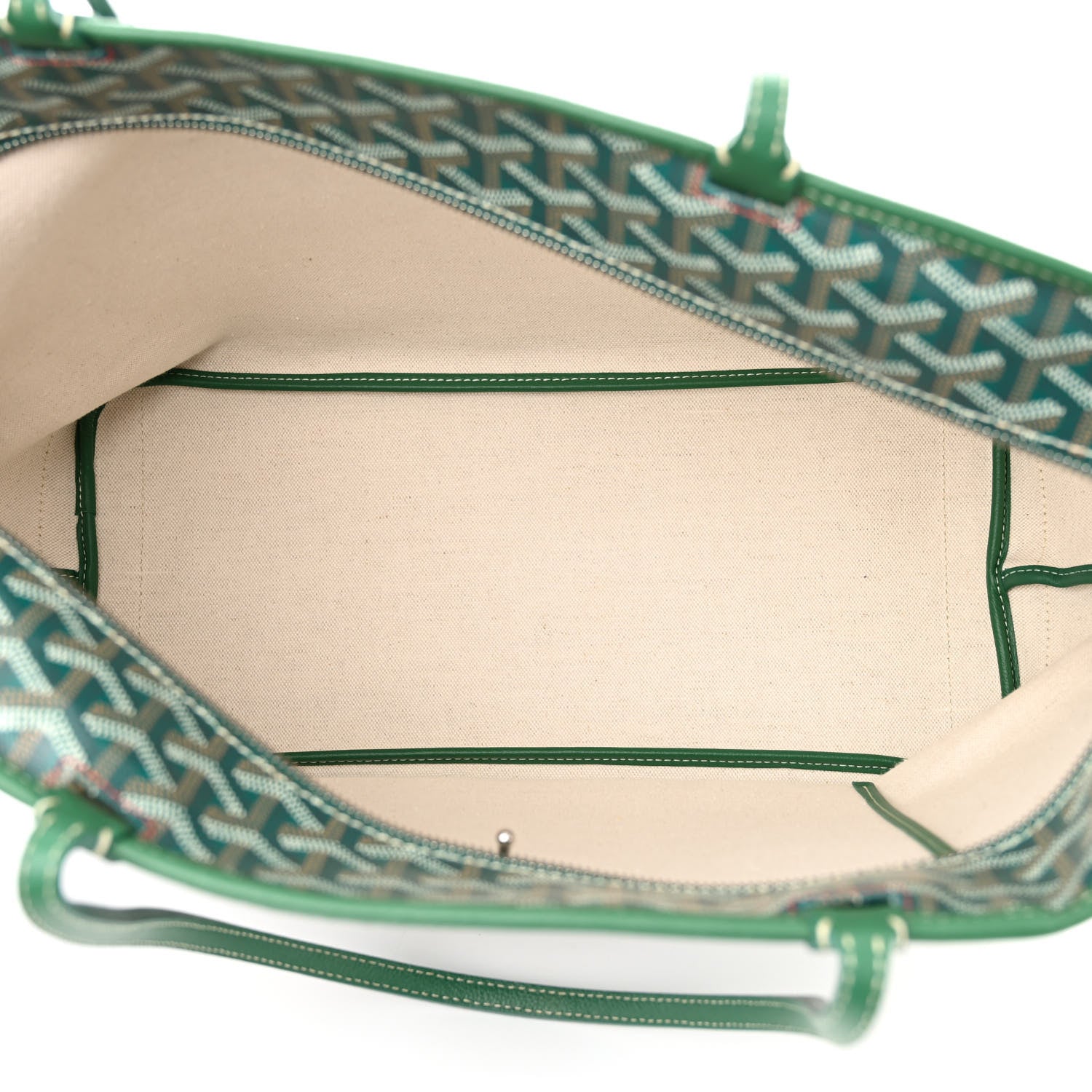 Goyard Goyardine Artois MM Green 5 of 10