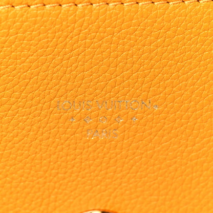Louis Vuitton Grained Calfskin LV Pont 9 Soft PM Sunbeam 6 of 9