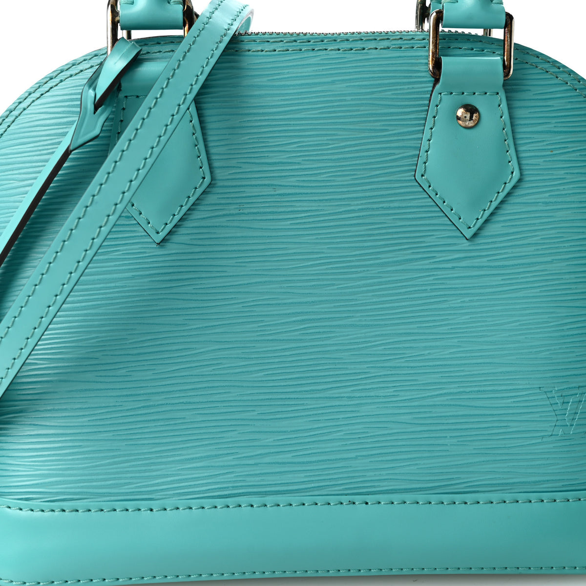 Louis Vuitton Epi Alma BB Turquoise 7 of 10