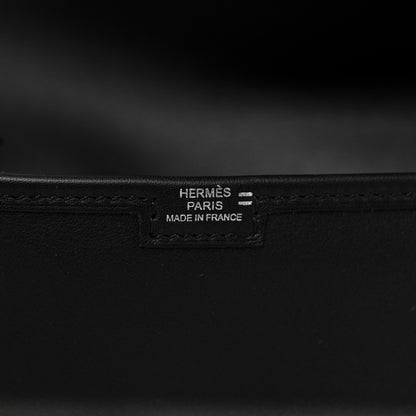 Hermes Swift Lizard Jige Touch Duo Clutch Black Ombre 5 of 8