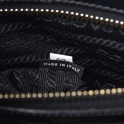 Prada Saffiano Small Galleria Double Zip Tote Black 8 of 12