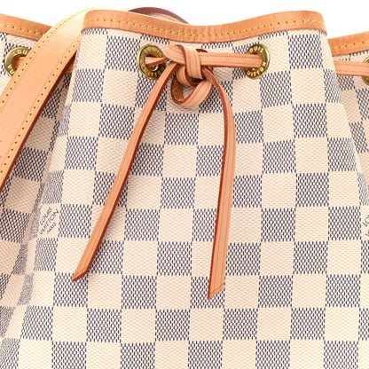 Louis Vuitton Damier Azur Noe BB 8 of 12