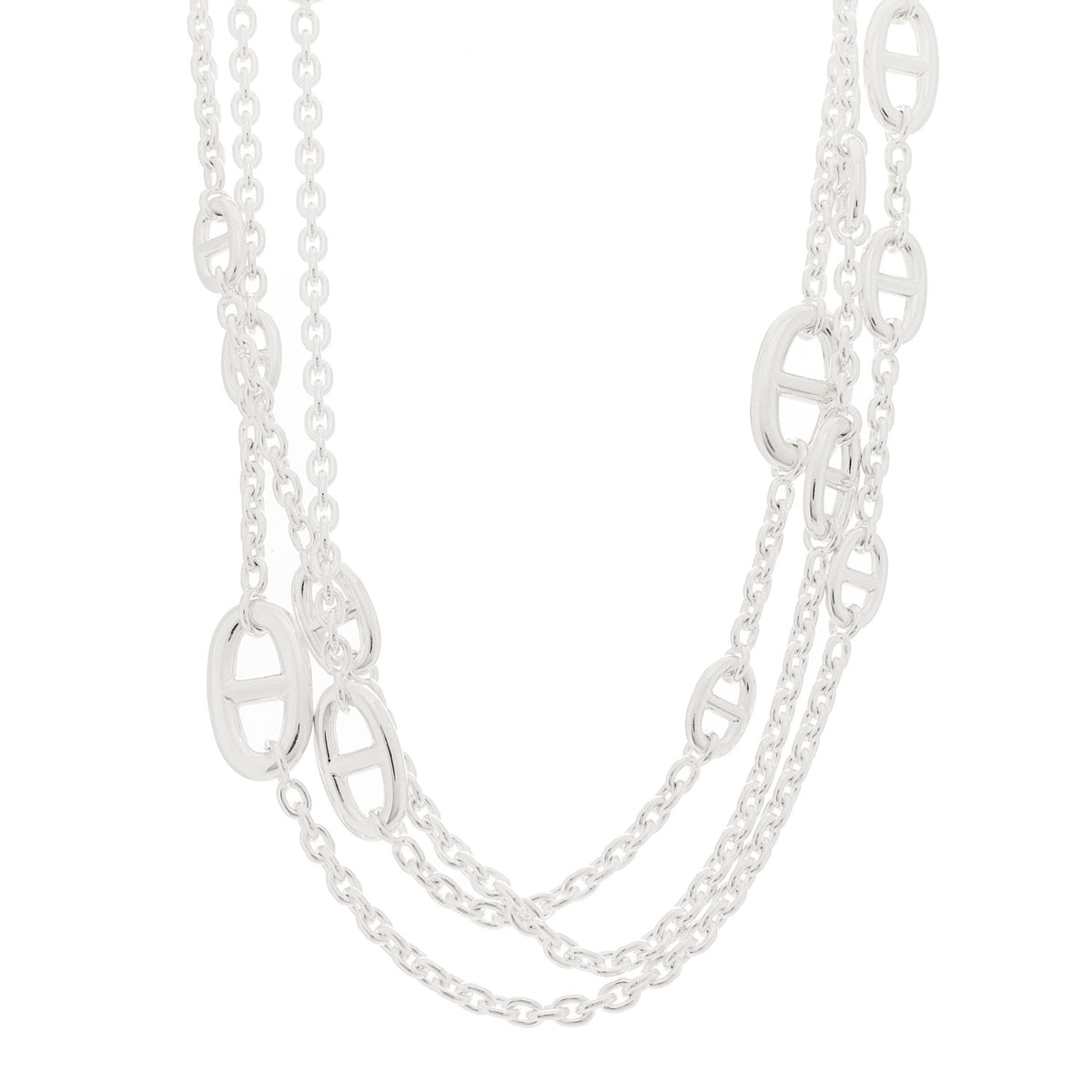 Sterling Silver Farandole Necklace 160