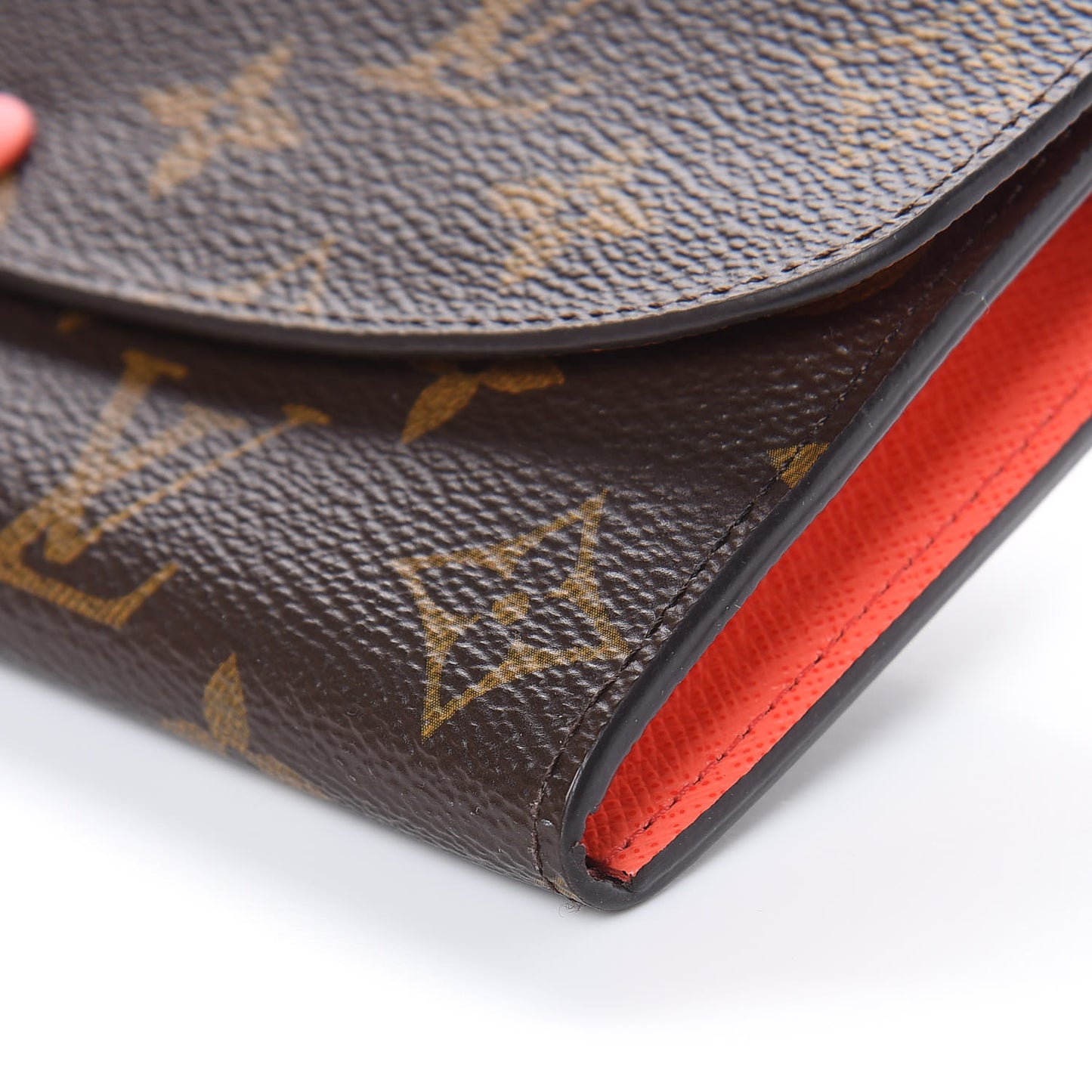 Monogram Emilie Wallet Poppy