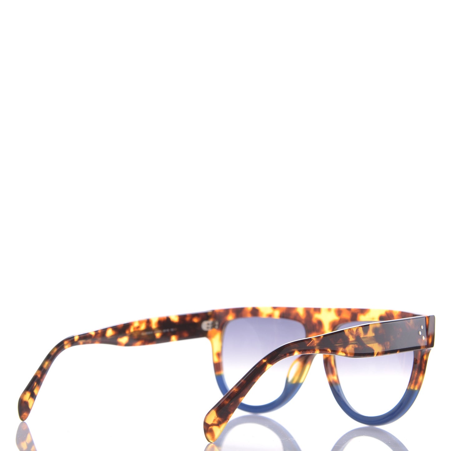 Acetate Aviator Sunglasses CL 41026/S Havana Blue