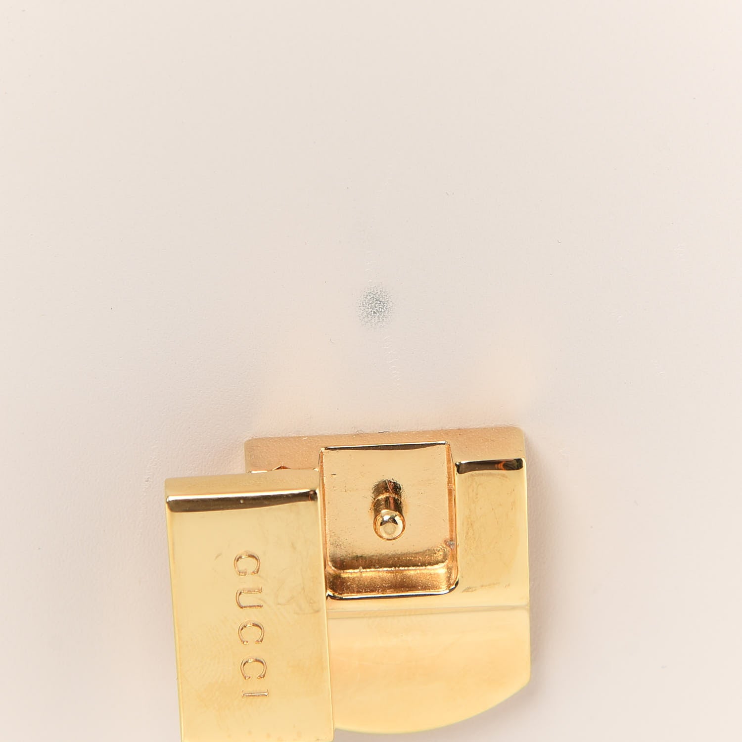 Gucci Calfskin Small Sylvie Shoulder Bag Off White 10 of 10