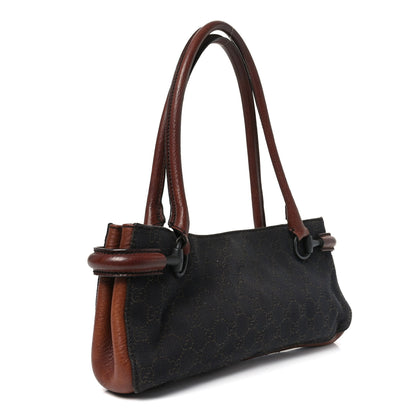 Gucci Monogram Shoulder Bag Brown 3 of 10
