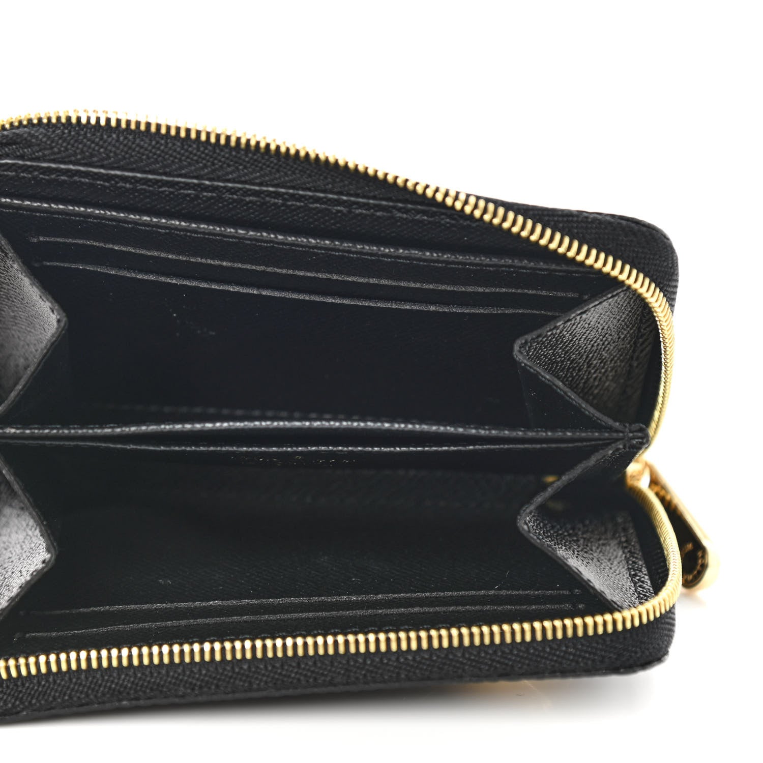 Louis Vuitton Epi Love Lock Zippy Coin Purse Black 5 of 9