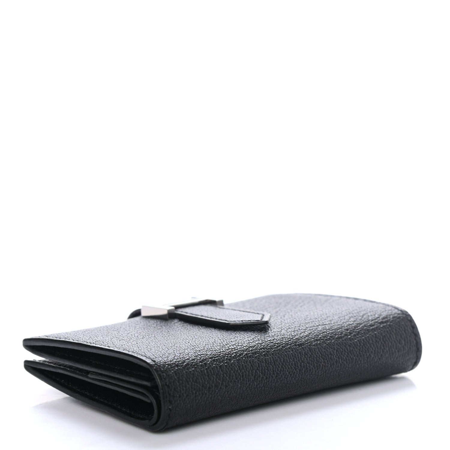 Hermes Chevre Mysore Mini Bearn Wallet Black 4 of 8