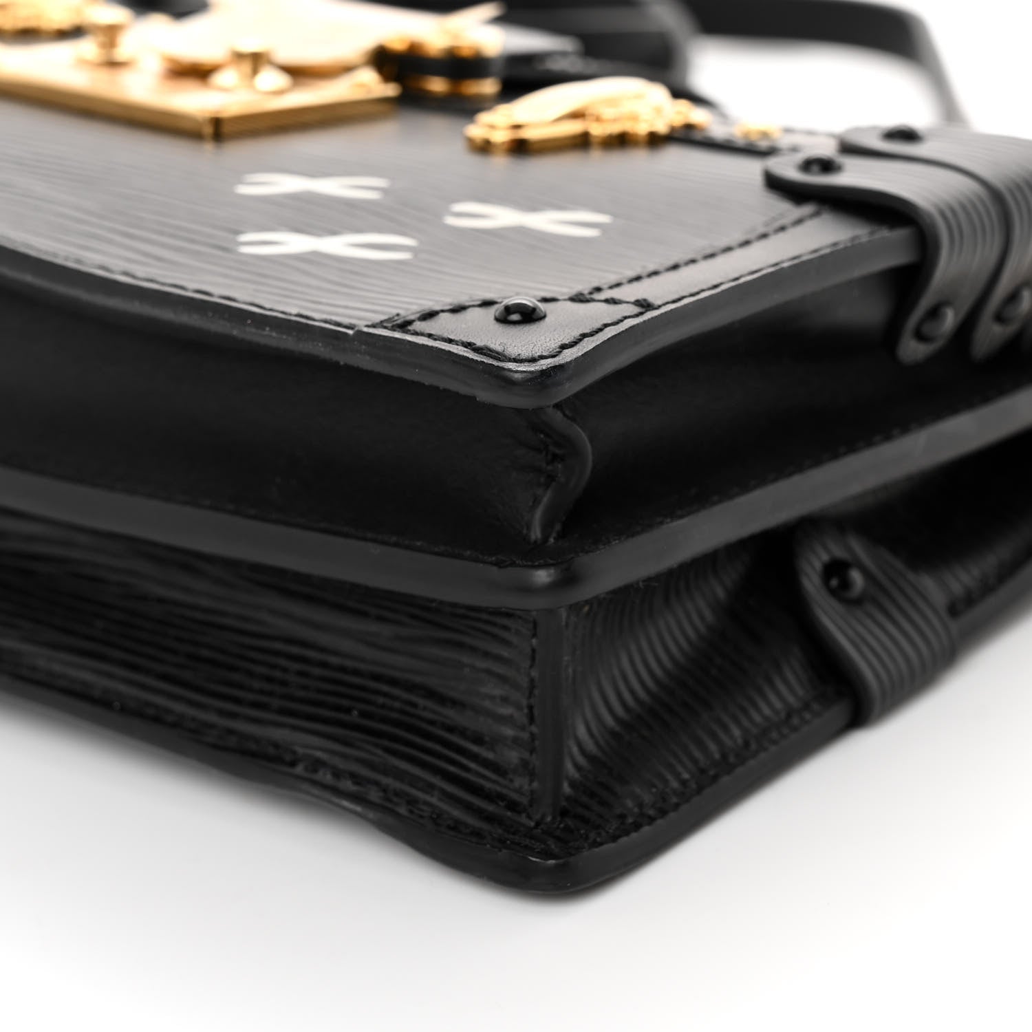 Louis Vuitton Epi Trunk Clutch Black 9 of 10