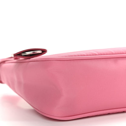 Prada Tessuto Nylon Mini Re-Edition 2000 Bag Begonia 10 of 12