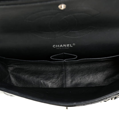 Chanel Patent Quilted Jumbo Double Flap Black 9 of 22