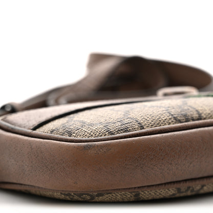 Gucci GG Supreme Monogram Web Mini Ophidia GG Bag Brown 9 of 16