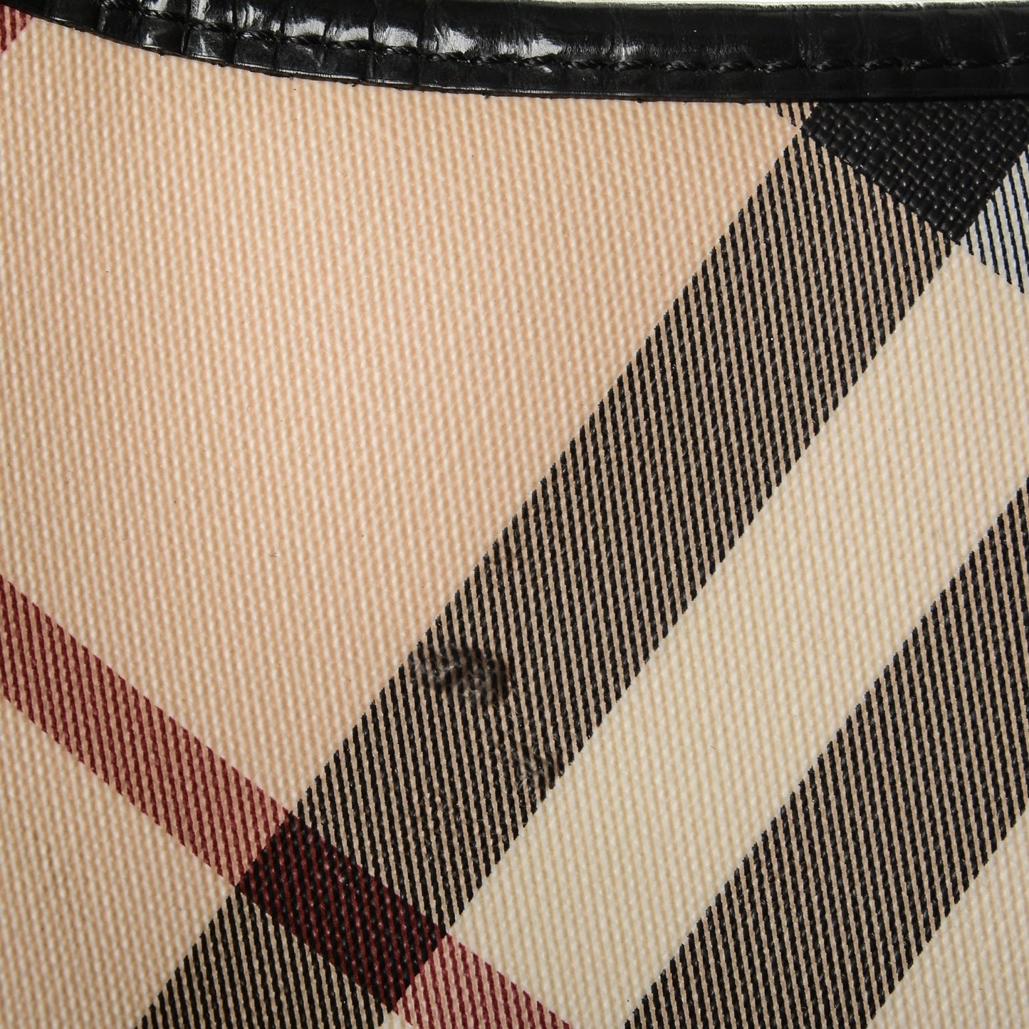 Supernova Check Large Larkin Hobo Black