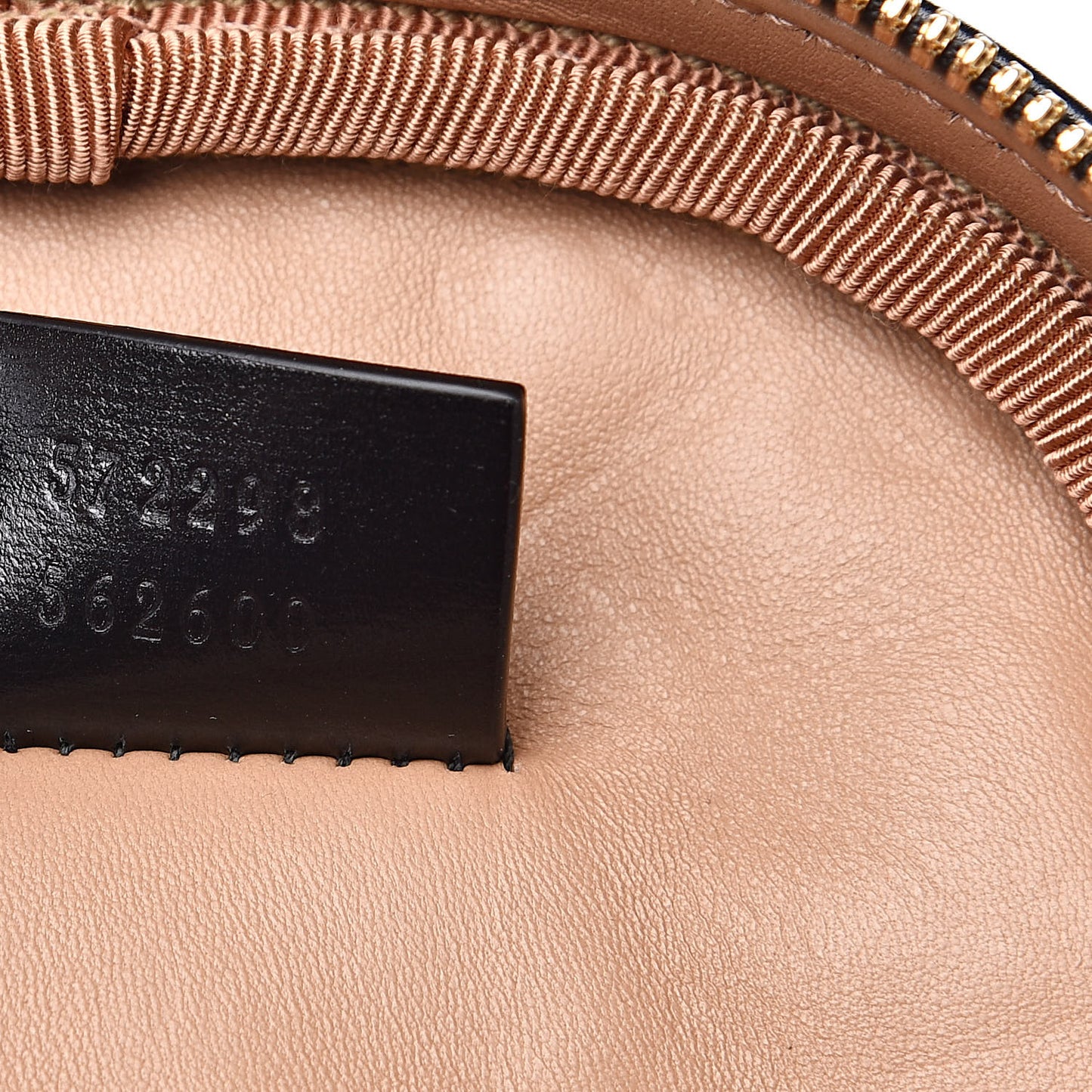 Calfskin Trapuntata Zumi Belt Bag Black