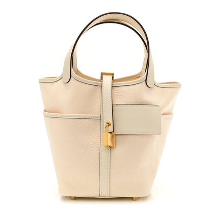 Hermes Toile Goeland Swift Cargo Picotin Lock 18 Nata 1 of 12
