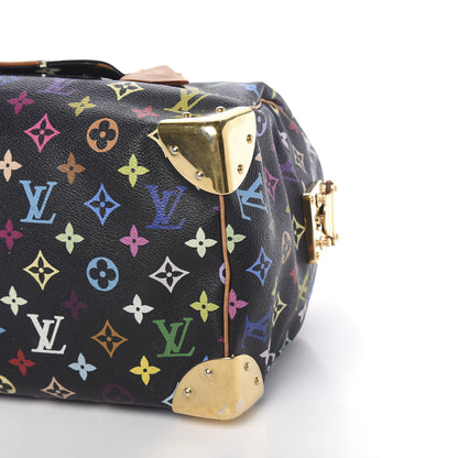 Louis Vuitton Monogram Multicolor Speedy 30 Black 12 of 14