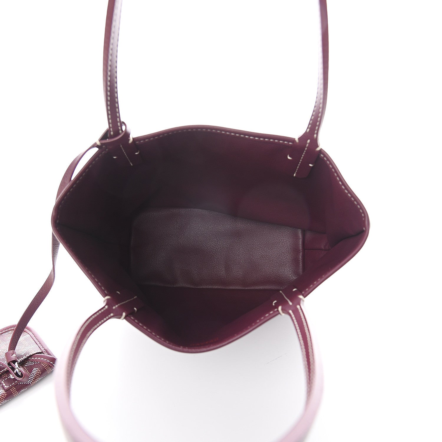 Goyard Goyardine Reversible Mini Anjou Burgundy 4 of 9