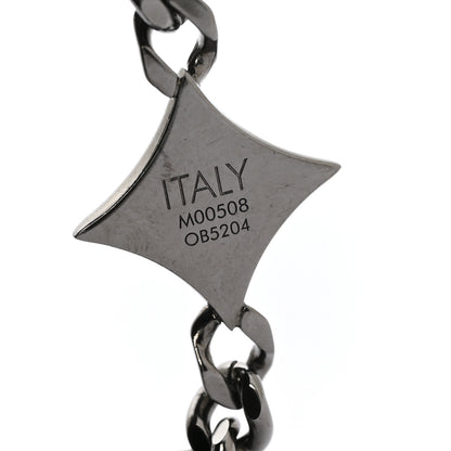 Louis Vuitton Brass LV Instinct Bracelet Silver 4 of 5