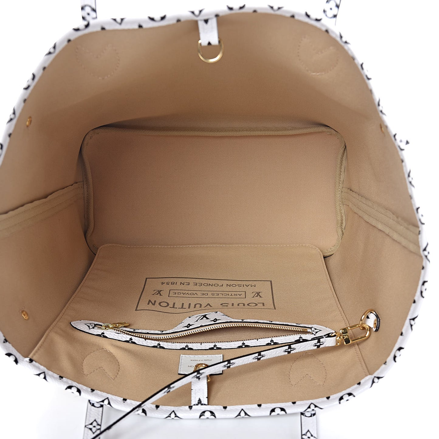 Monogram Giant Neverfull MM Kaki