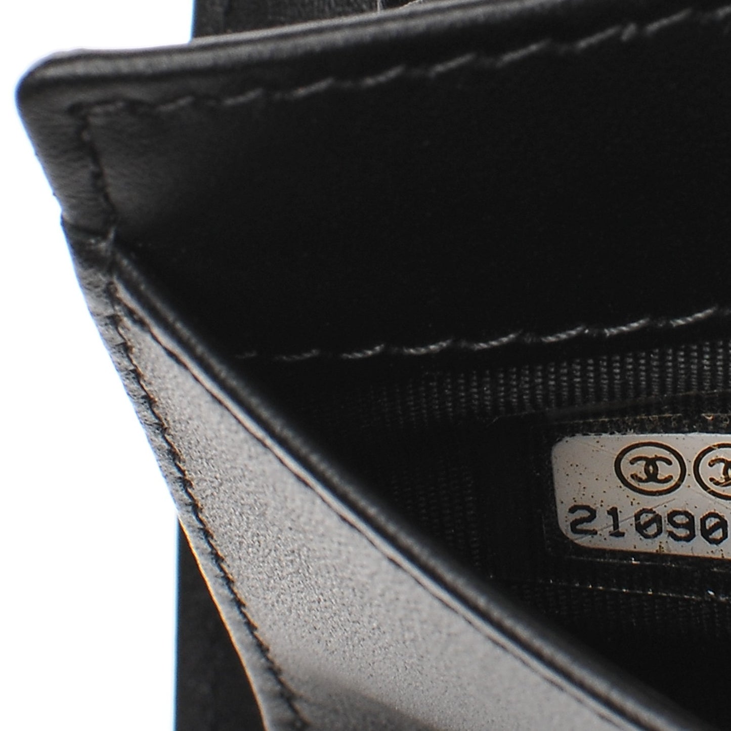 Caviar Timeless CC Yen Wallet Black