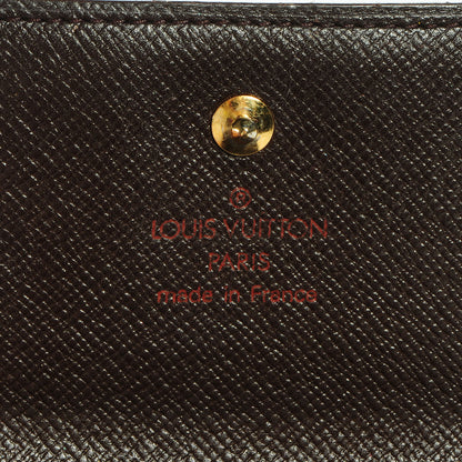 Louis Vuitton Damier Ebene Porte-Monnaie Billets Cartes Wallet 6 of 12