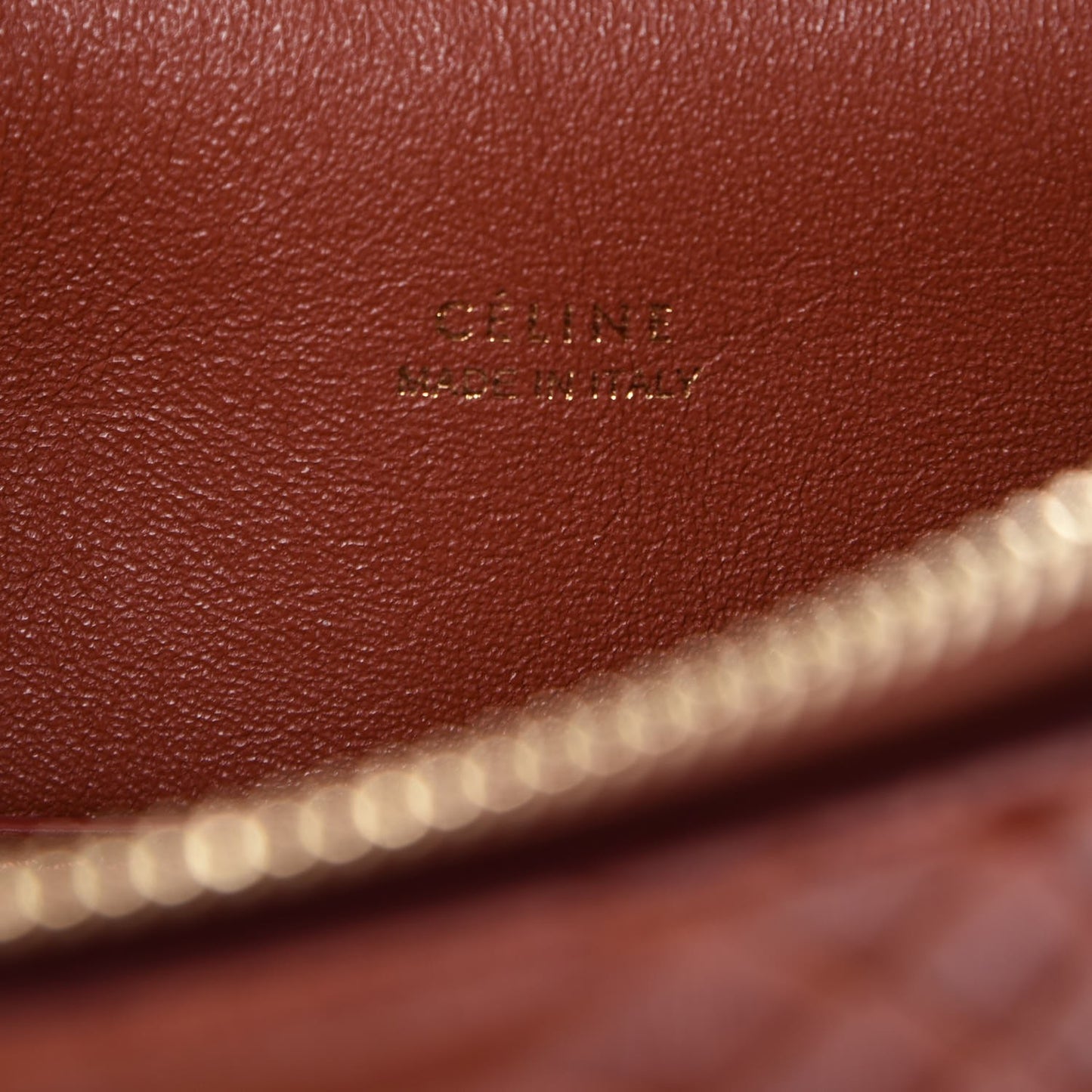 Python Mini Belt Bag Red Ochre