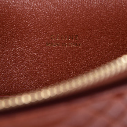 Celine Python Mini Belt Bag Red Ochre 6 of 6