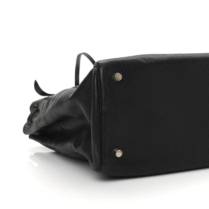 Hermes Chevre de Coromandel Cabana Tote Black 7 of 12