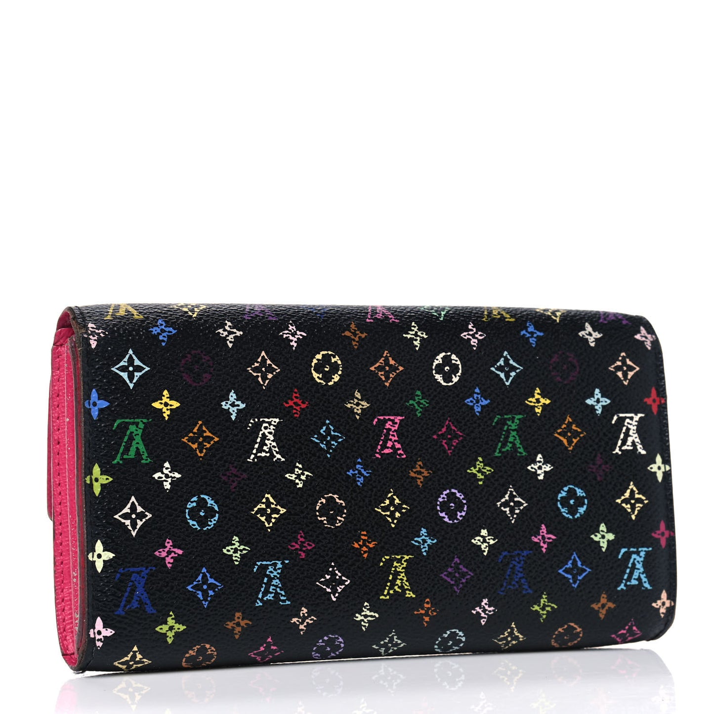 Monogram Multicolor Sarah Wallet Black Grenade