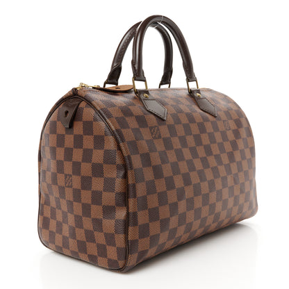 Louis Vuitton Damier Ebene Speedy 30 3 of 13