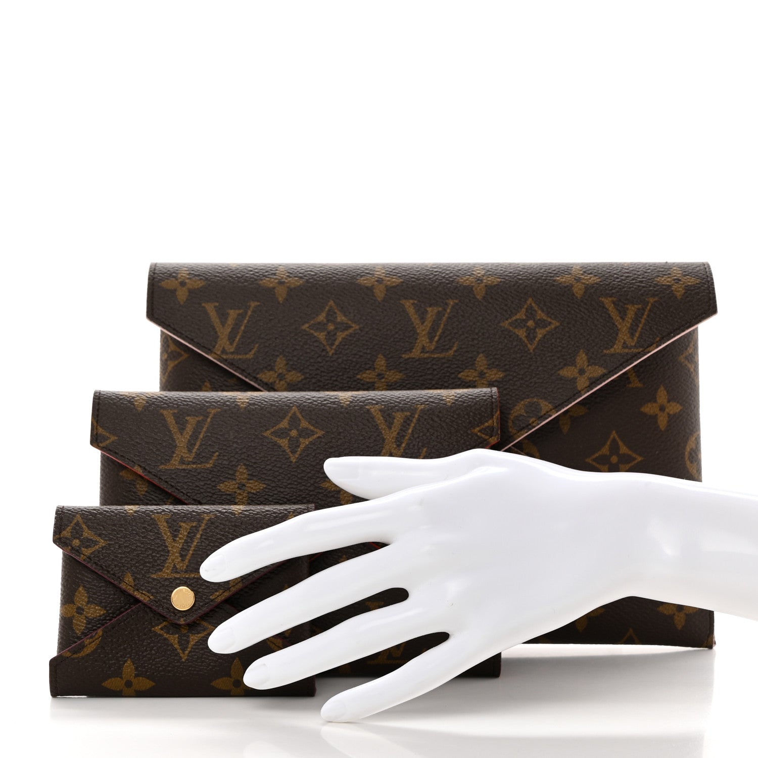 Louis Vuitton Monogram Kirigami Pochette Set 3 of 12