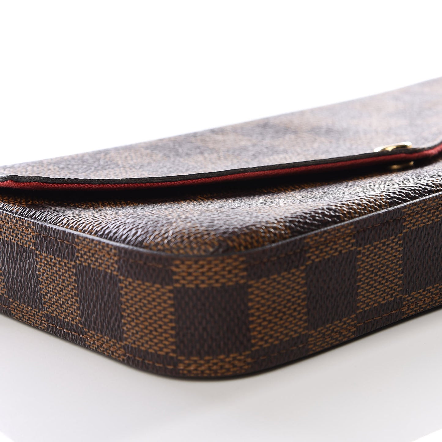 Damier Ebene Pochette Felicie Chain Wallet