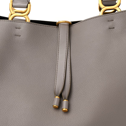 Chloe Calfskin Large Marcie Tote Cashmere Grey 8 of 13