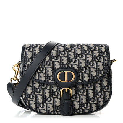 Christian Dior Oblique Medium Bobby Flap Blue 1 of 4