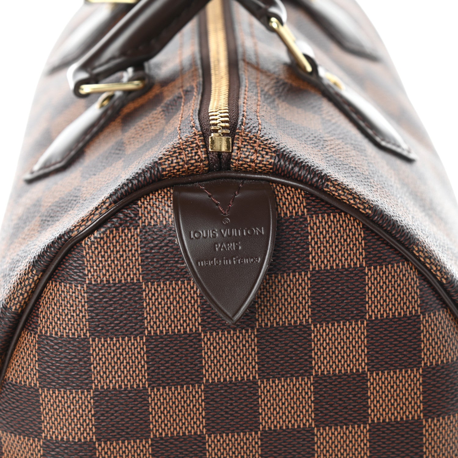 Louis Vuitton Damier Ebene Speedy 30 6 of 10