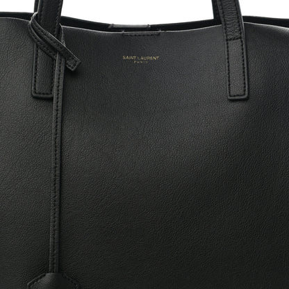 Saint Laurent Calfskin Large Shopping Tote Black 9 of 13