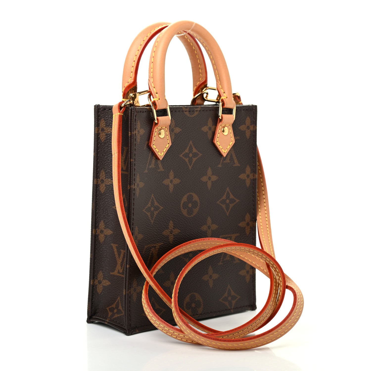 Louis Vuitton Monogram Petit Sac Plat 3 of 7