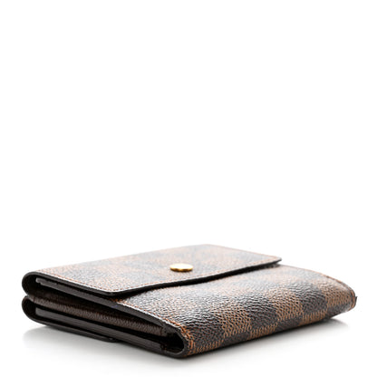 Louis Vuitton Damier Ebene Elise Wallet 4 of 13